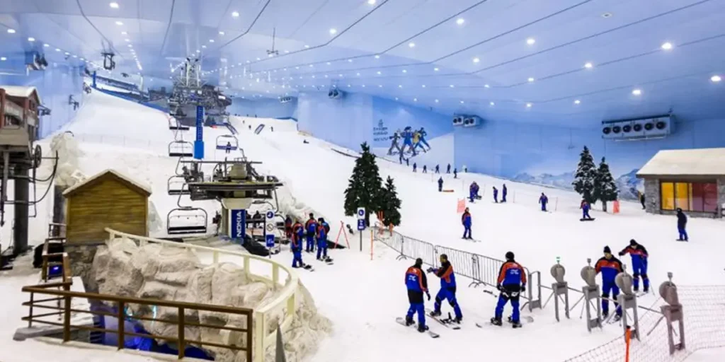 best snow parks in uae