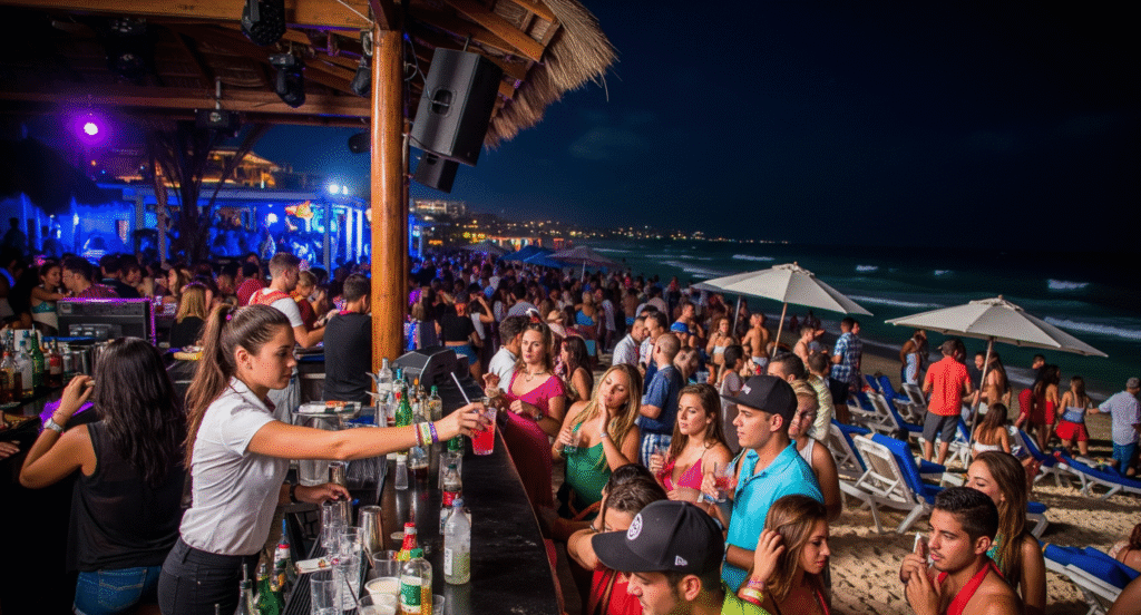nightlife cancun spring break